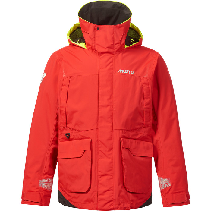 2024 Musto Herren Br1 Channel Segeljacke 82399 - True Red